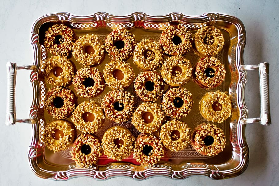 bake, pastries, cake, baked, cookie, sweet, food, baker, delicious HD wallpaper