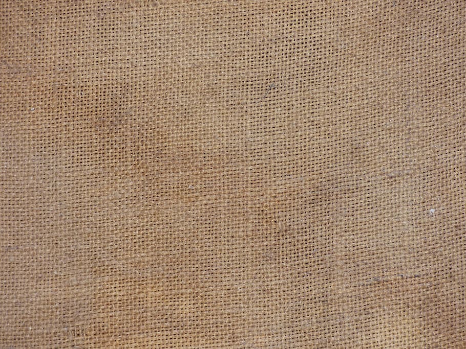 brown textile, burlap, sack, texture, background, textured, woven