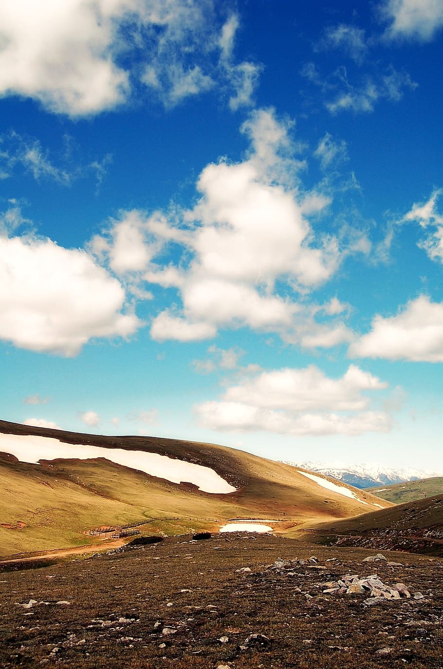 mountain, sky, cloud, mountains, clouds, landscape, pyrenees HD wallpaper