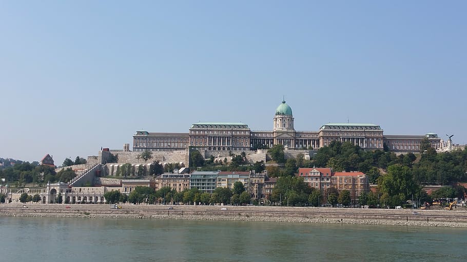budapest, buda castle, danube, landmark, hungarian, city, hungary HD wallpaper