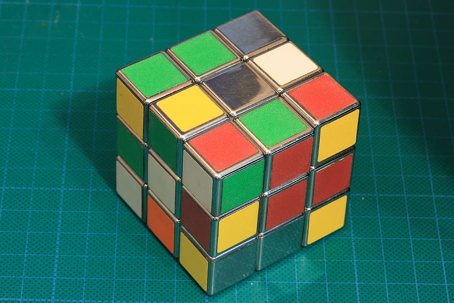 rubik, cube, toy, game, challenge, solving, problem, mathematics, HD wallpaper