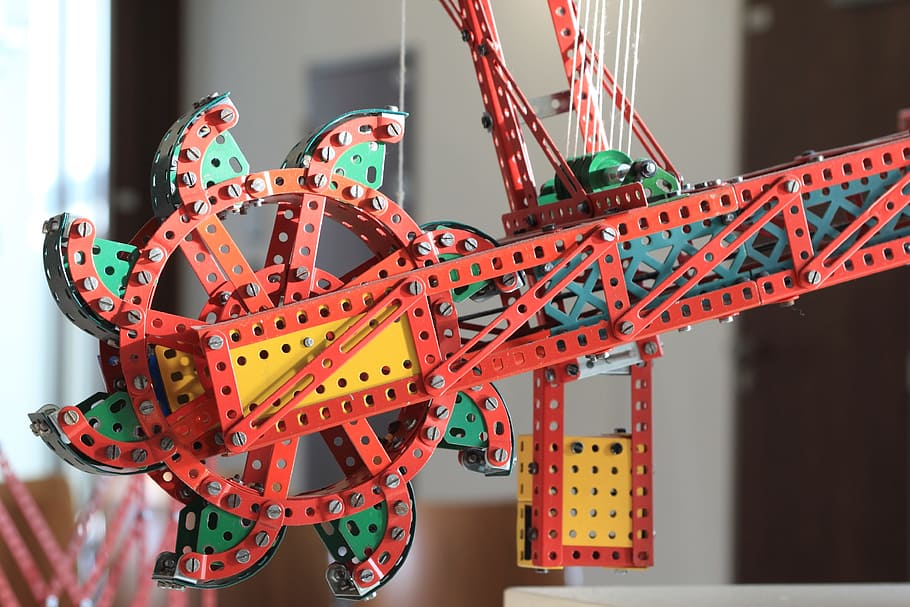 czech, republic, prague, technical, museum, meccano, construction HD wallpaper
