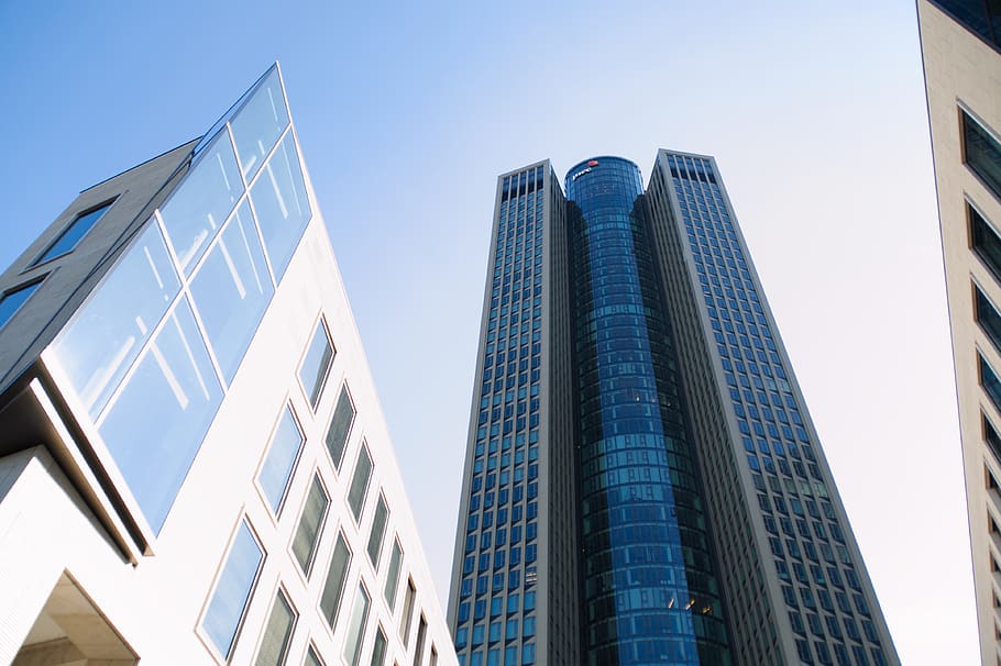 frankfurt, skyscraper, architecture, building exterior, office building exterior HD wallpaper