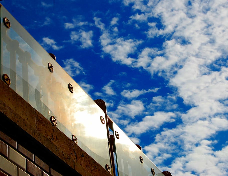 perspective, clouds, blue sky, spring, mood, colors, cloud - sky HD wallpaper
