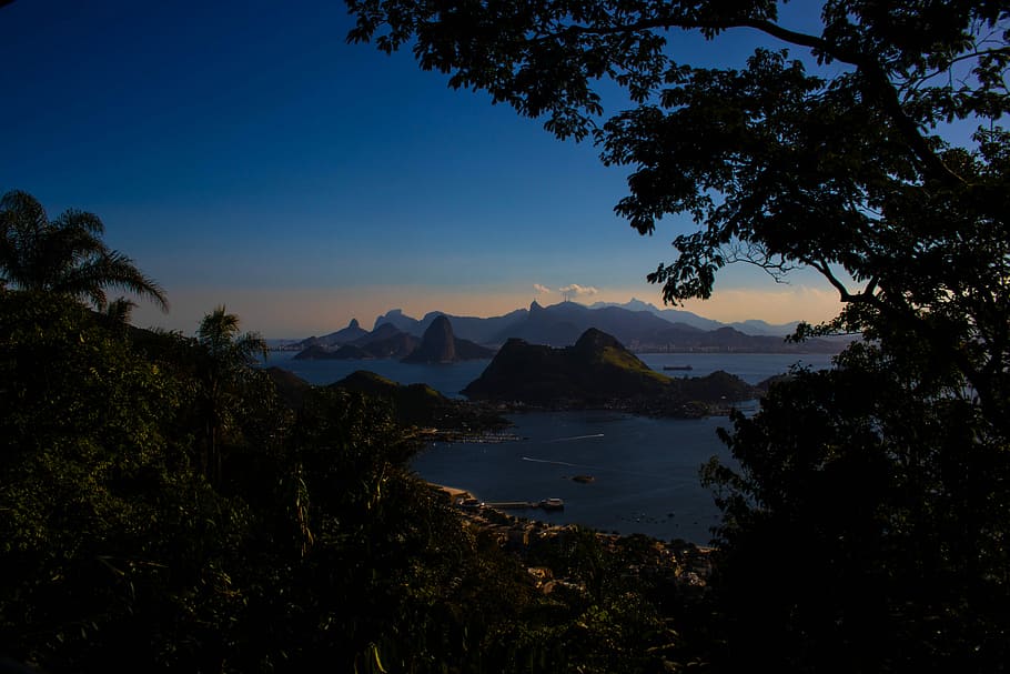 brasil, rio, de, janeiro, guanabara, tree, sky, scenics - nature HD wallpaper