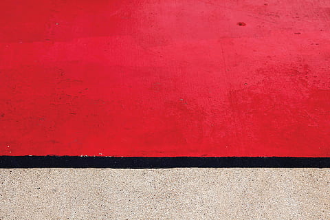 red and black textile, grunge, concrete, background, crack HD wallpaper