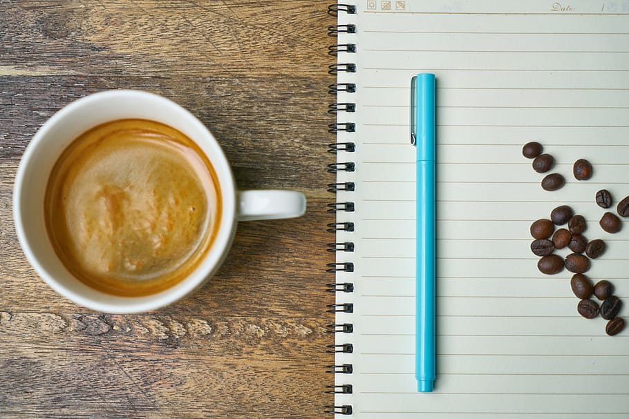 coffee, core, pen, blue, nutrition, food, coffee cup, cafe HD wallpaper