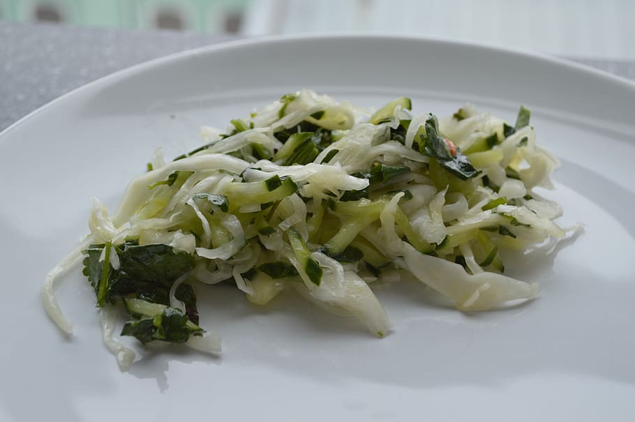 cabbage, lunch, vegetarian, vegetables, food, dish, dinner HD wallpaper