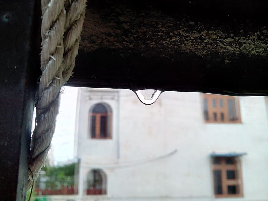 raindrop, after rain, water, wet, close, weather, close-up HD wallpaper