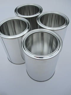 Glance, Tin, Row, Sheet, White, Metal, paper, container, cans HD wallpaper