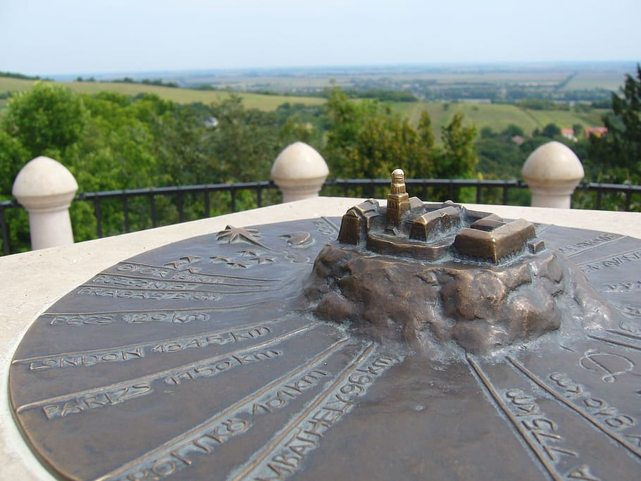 hungary, pannonhalma, landscape, view, monastery, nature, region HD wallpaper