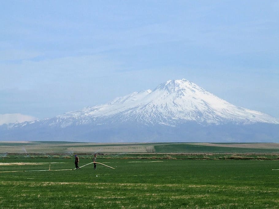 Mountain, Volcano, Hasan Dağı, argeiopolis mons, inactive volcano HD wallpaper