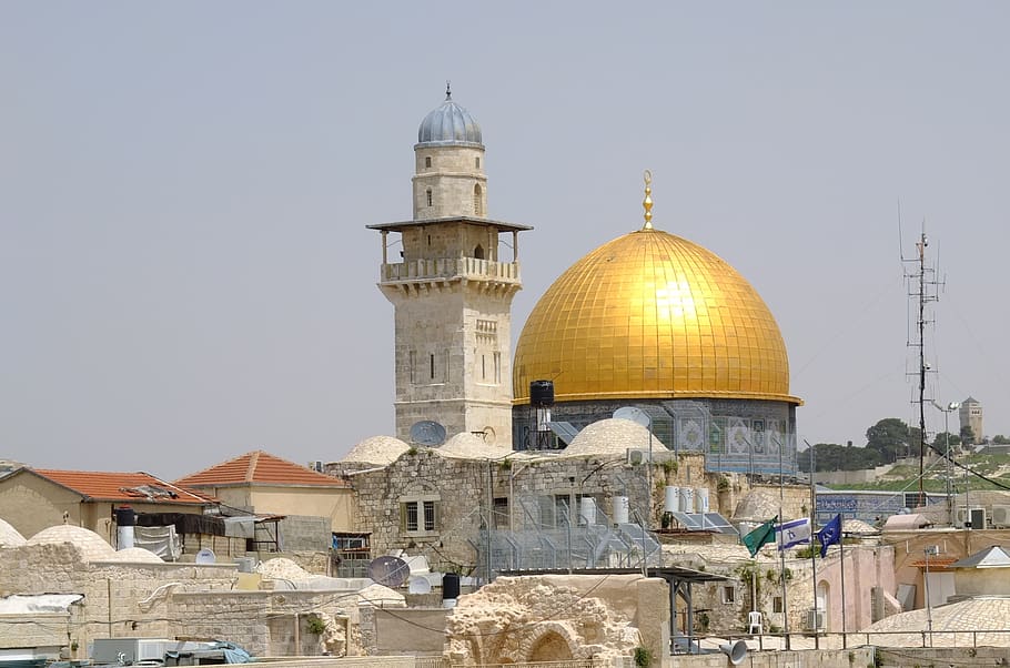 al akschar mosque, temple mount, building exterior, architecture HD wallpaper