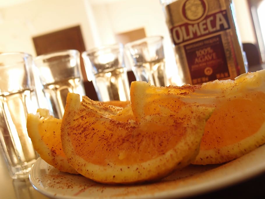 orange, tequila, cinnamon, party, food and drink, indoors, freshness HD wallpaper