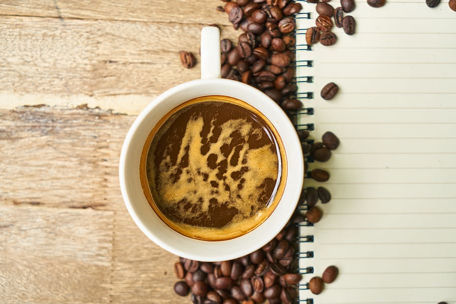 coffee, caffeine, cup, beverage, morning, photo, good morning HD wallpaper
