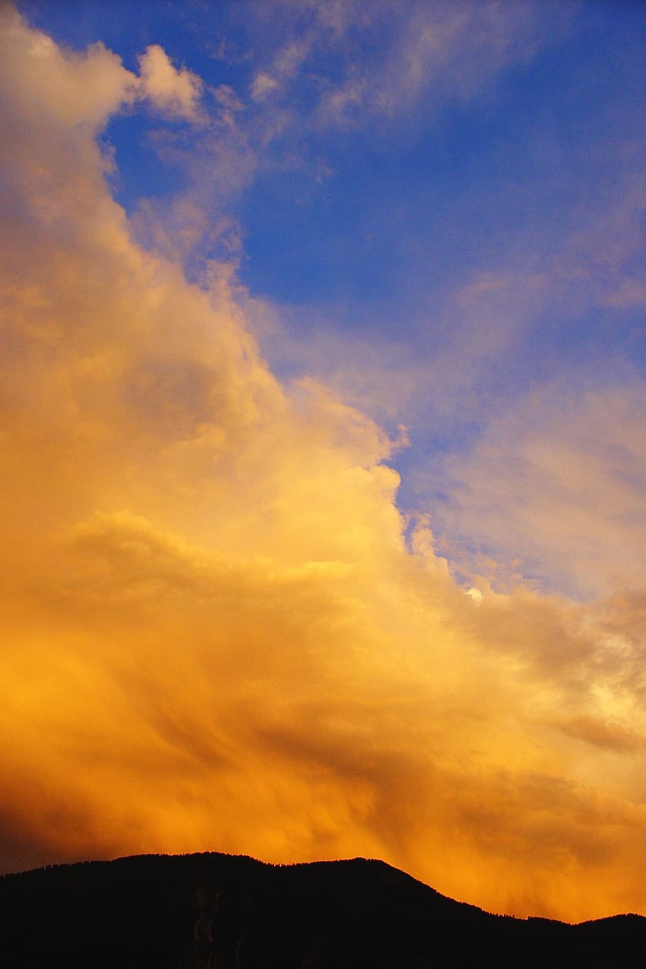Sky, Forward, Clouds, Sunset, evening sky, weather mood, atmosphere HD wallpaper