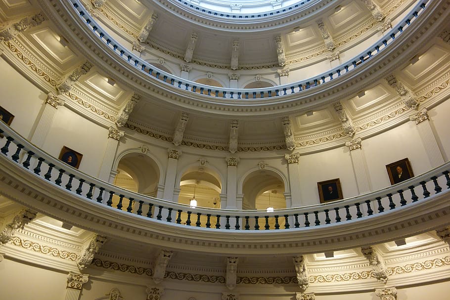 architecture, dome, travel, ceiling, indoors, landmark, capitol HD wallpaper