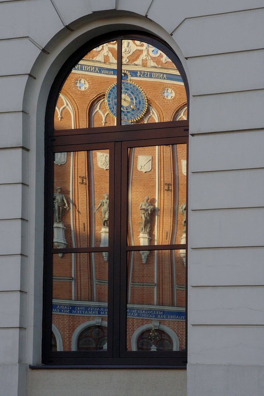 Riga, City, Architecture, Building, glass, latvia, mirroring HD wallpaper
