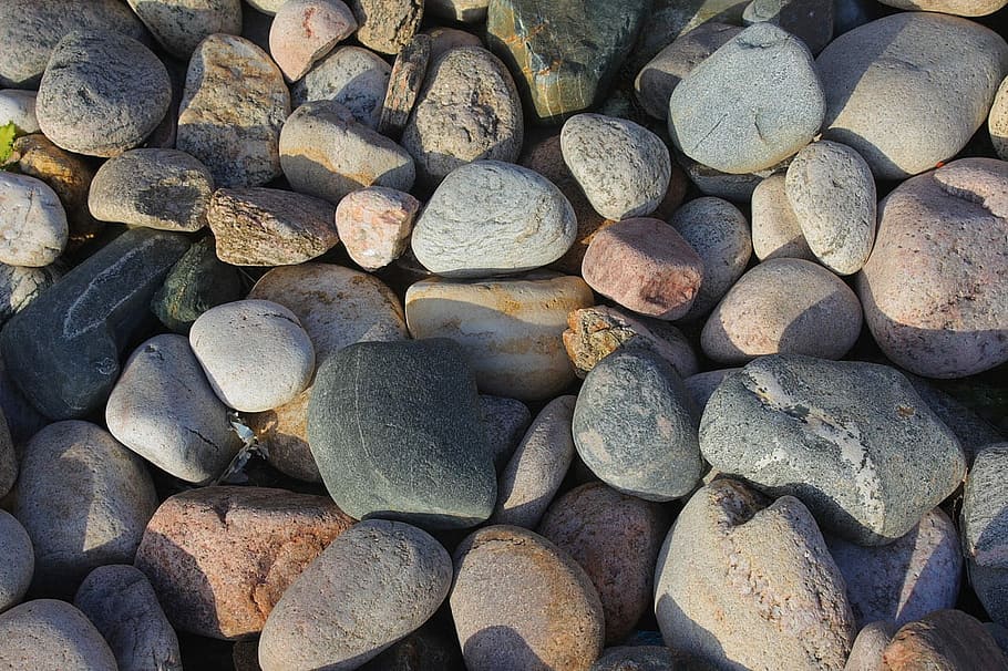Background, Stone, Rock, Pebble, nature, large group of objects HD wallpaper