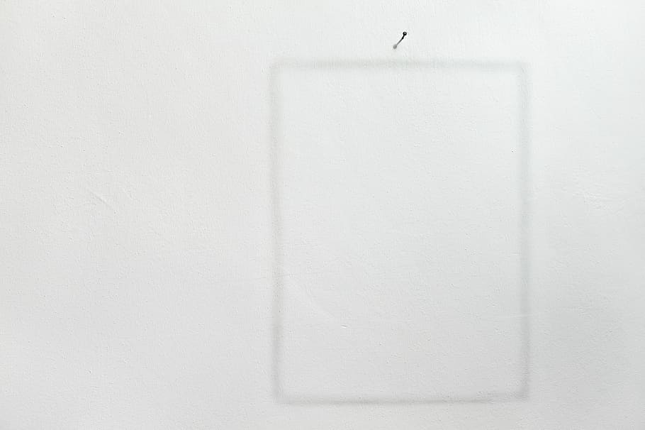 white surface, untitled, frame, removed, imprint, dust, empty space, HD wallpaper