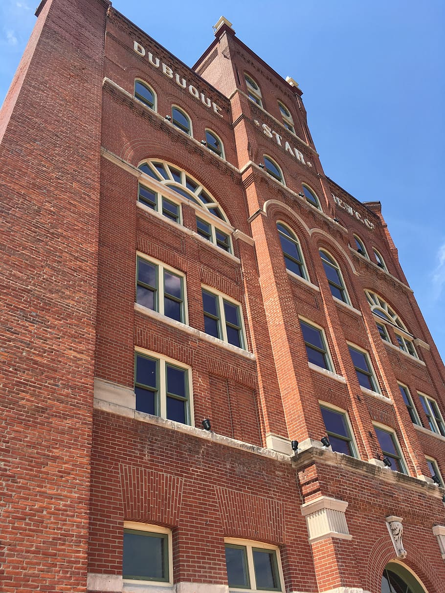 dubuque star, brewery, building, window, architecture, building exterior HD wallpaper