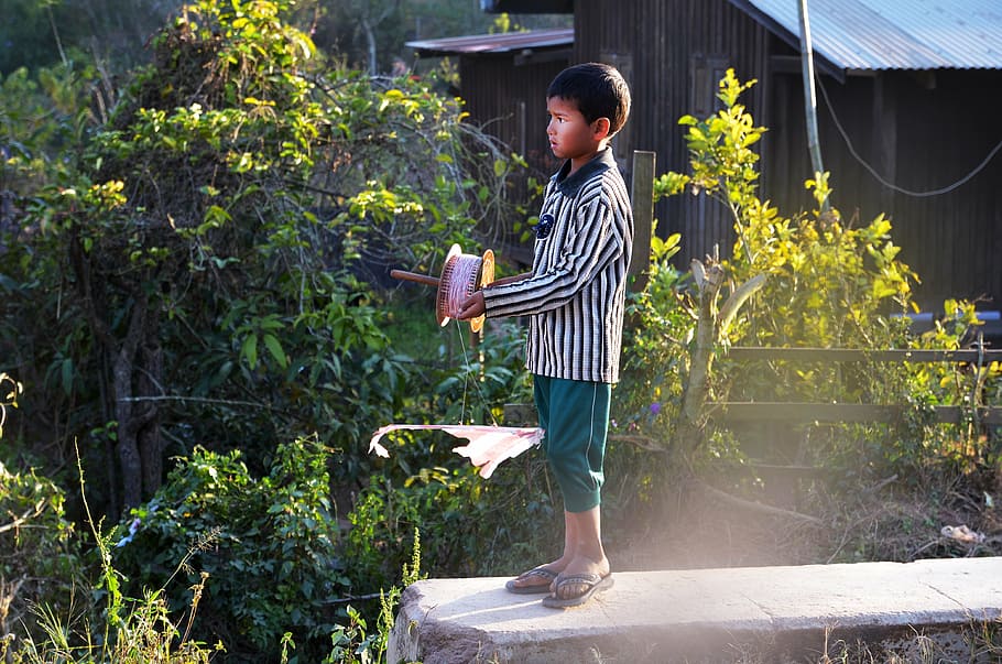 child, boy, coil, play, men, occupation, outdoors, people, working HD wallpaper
