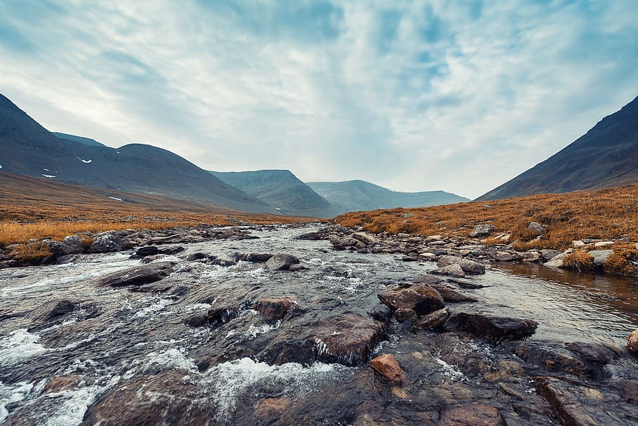 nature, landscape, mountain, clouds, sky, travel, adventure HD wallpaper