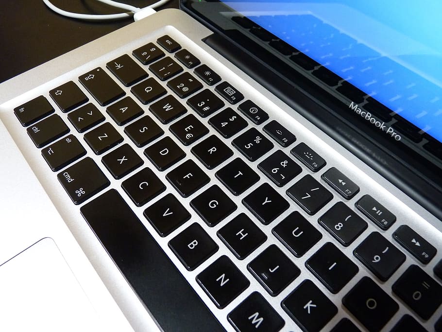 Macbook, Apple, Technology, Laptop, keys, computing, lyrics HD wallpaper