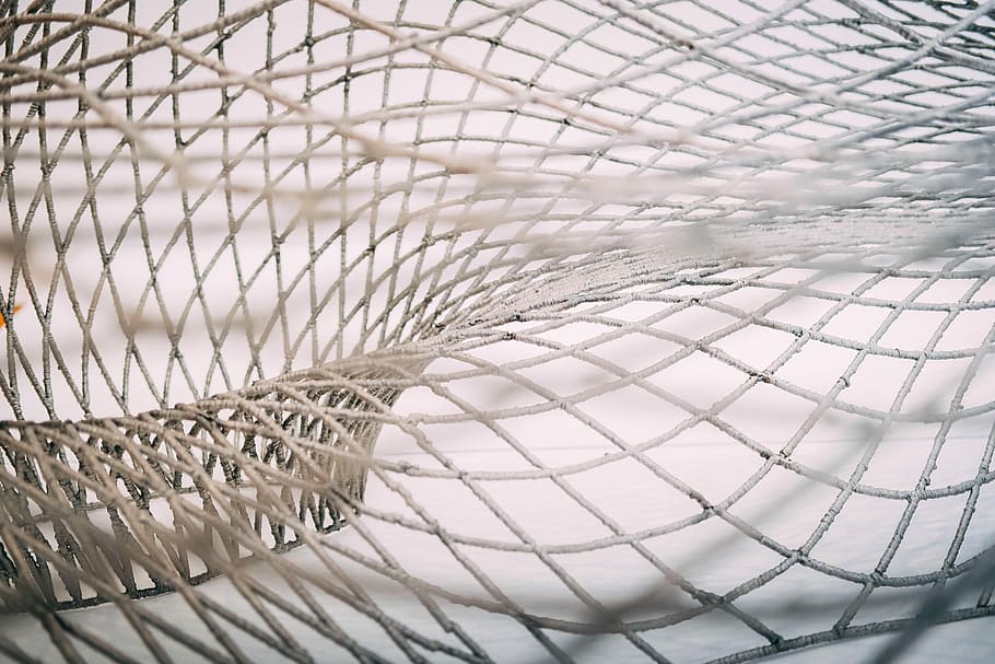 photo of gray net, untitled, texture, pattern, cage, wire, fence HD wallpaper
