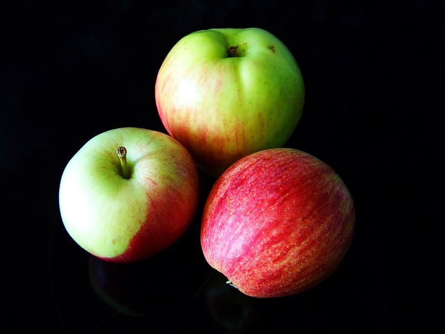 Fruit, Red-Green, Green Apple, red-green apple, apple - fruit HD wallpaper