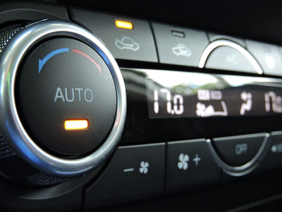 auto, technology, design, shiny, climate, screen, buttons, switch HD wallpaper