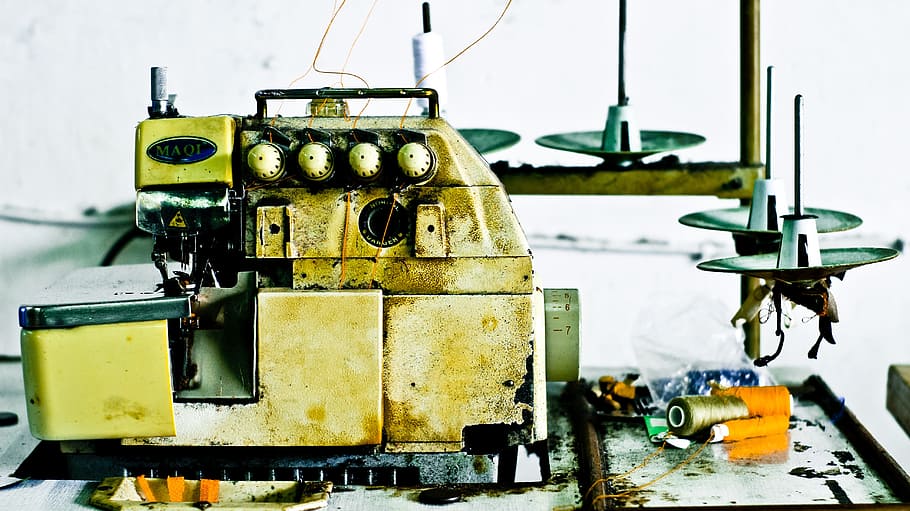 Sewing Machine, Sewing, Machine, industry, clothing, textile HD wallpaper