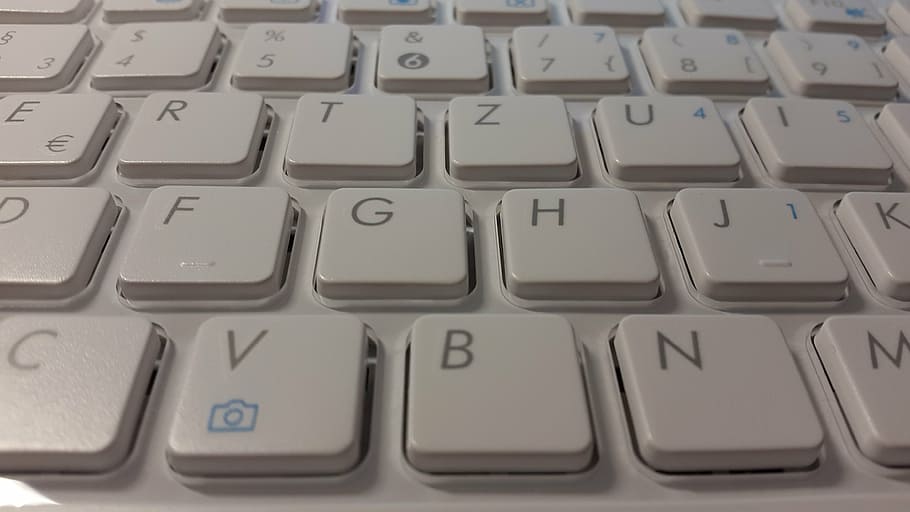 keyboard, keys, computer, input device, text, letters, leave HD wallpaper