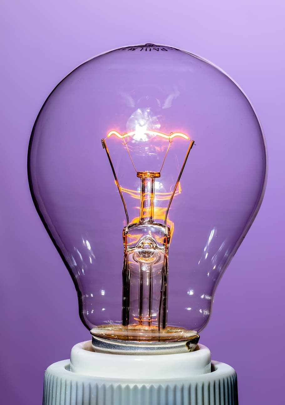 at, burn, light, glow lamp, immediately, tungsten, light source HD wallpaper