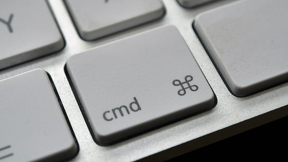 close-up photo of keyboard cmd keystroke, computer, logo, apple HD wallpaper