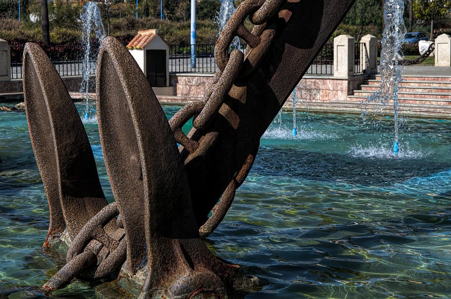 anchor, iron, pool, naval, steel, equipment, adventure, ship HD wallpaper