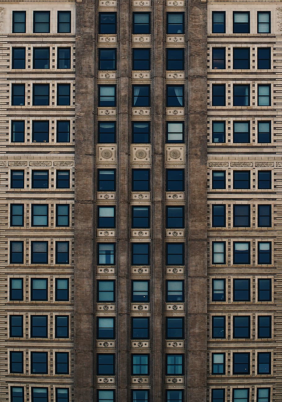 brown concrete building, architecture, infrastructure, establishment HD wallpaper