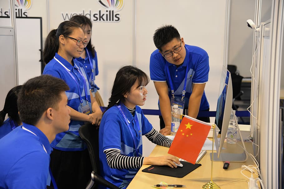 Skills Competition, Exhibition, programming, programmer, designer HD wallpaper