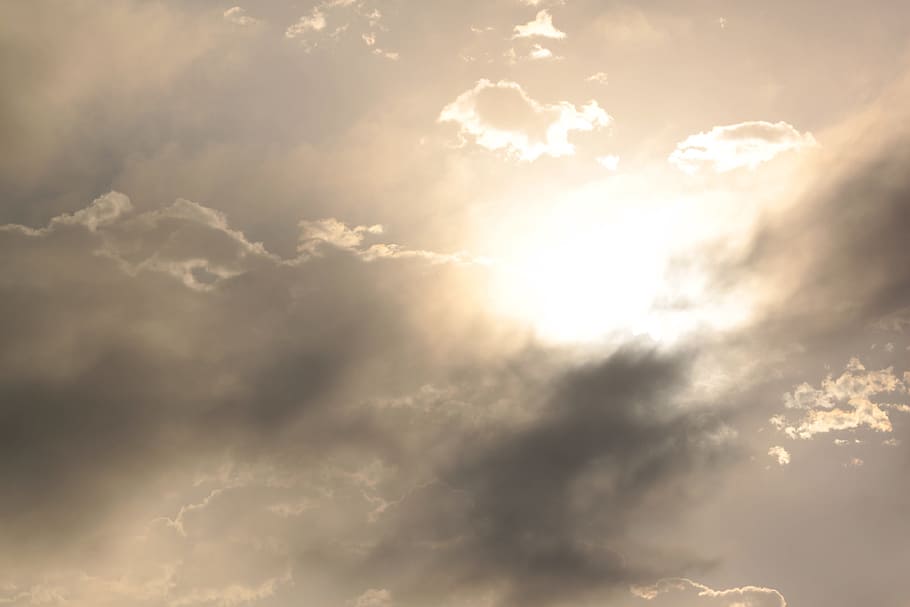 overcast, clouds, mist, daylight, atmosphere, air, weather HD wallpaper