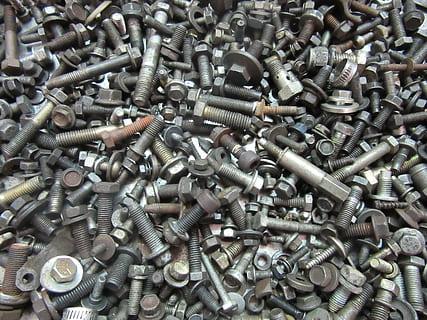 Bolts, Tools, Fix, Industrial, Metal, steel, technical, stainless HD wallpaper
