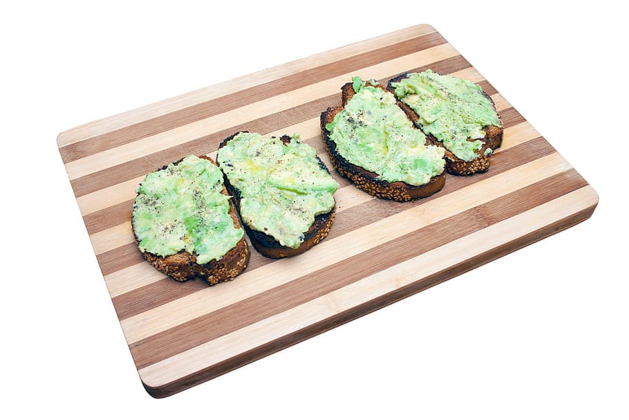 Bread, Toast, Avocado, Oil, Pepper, olive, dough, fruit, mashed HD wallpaper