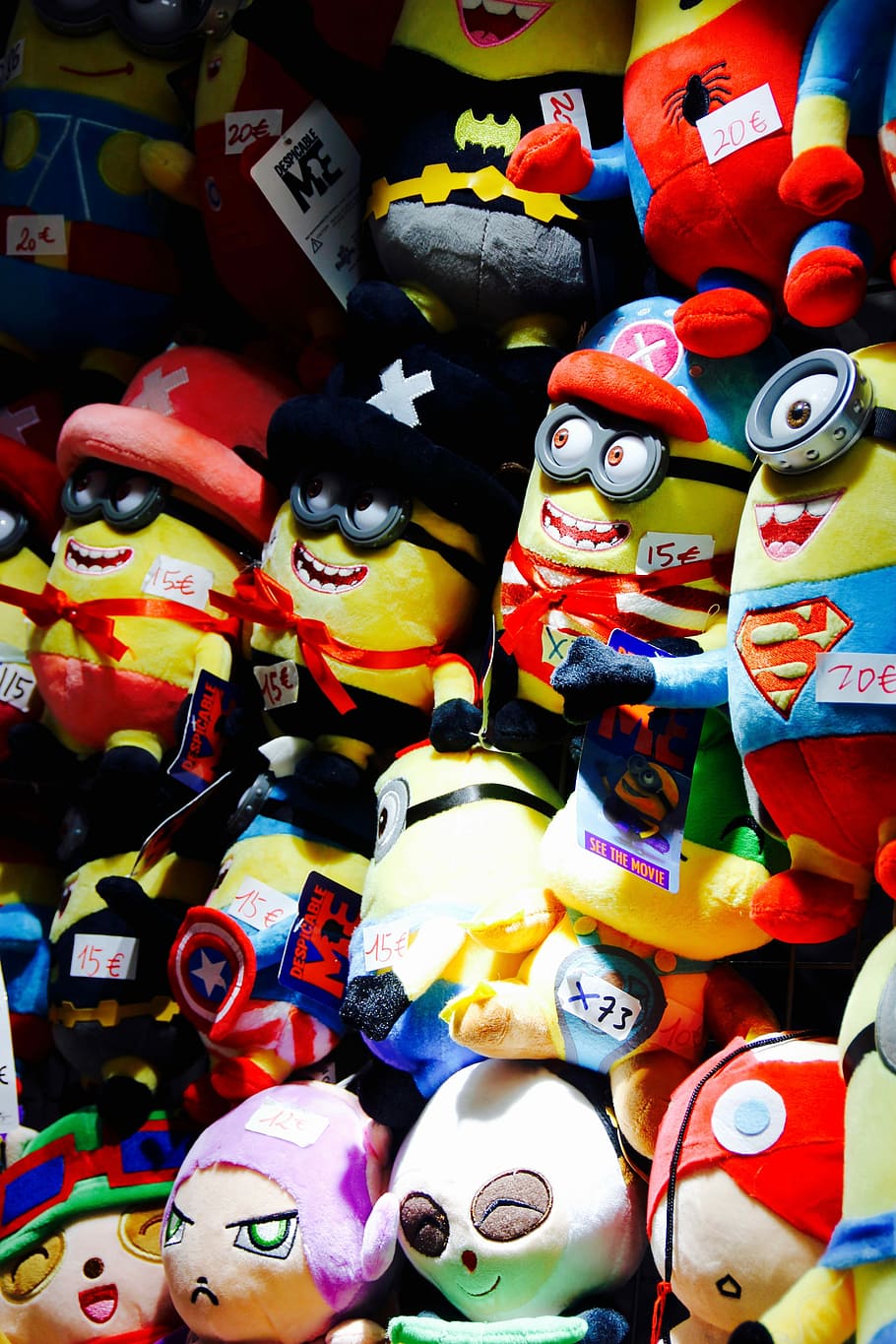 Minions, Comiccon, Dortmund, Fair, figure, fabric, event, convention HD wallpaper