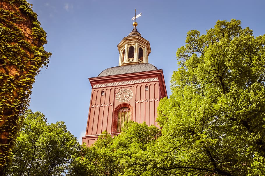 church, perspective, see, recognize, section, distance, view HD wallpaper