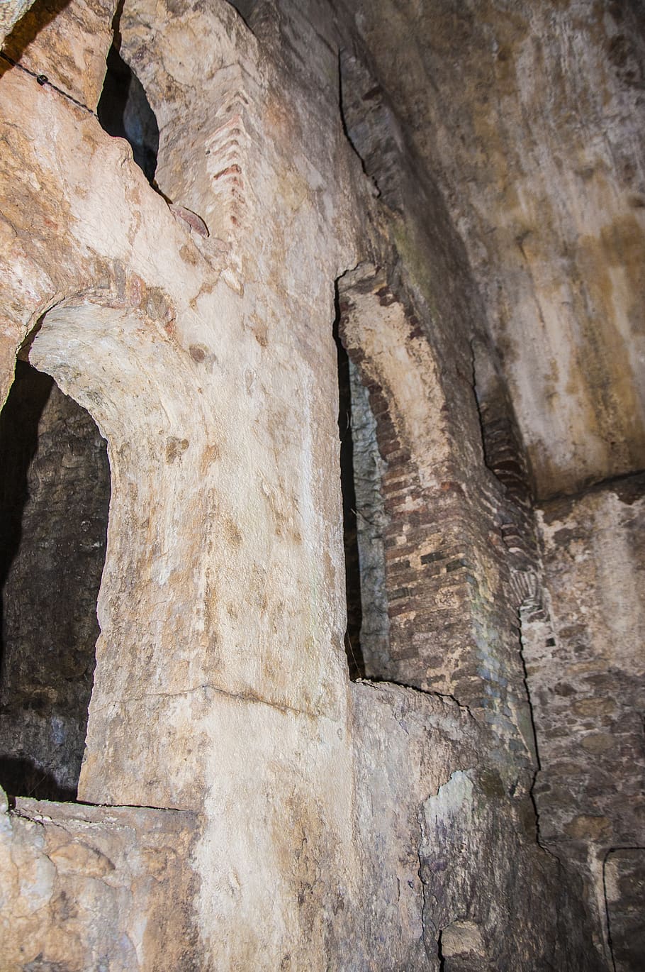 cave, old, arabic passage, architecture, history, the past HD wallpaper