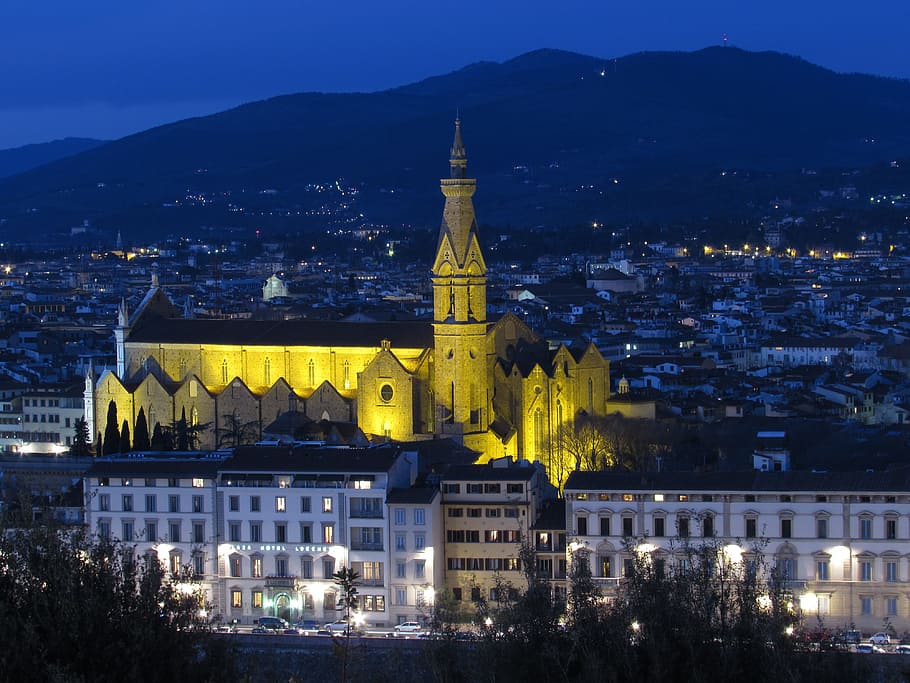 Florence, Italy, Europe, City, Old, renaissance, architecture