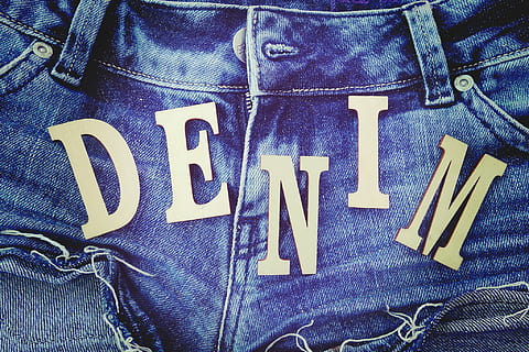 women's blue denim short shorts, jeans, textile, clothing, pants HD wallpaper