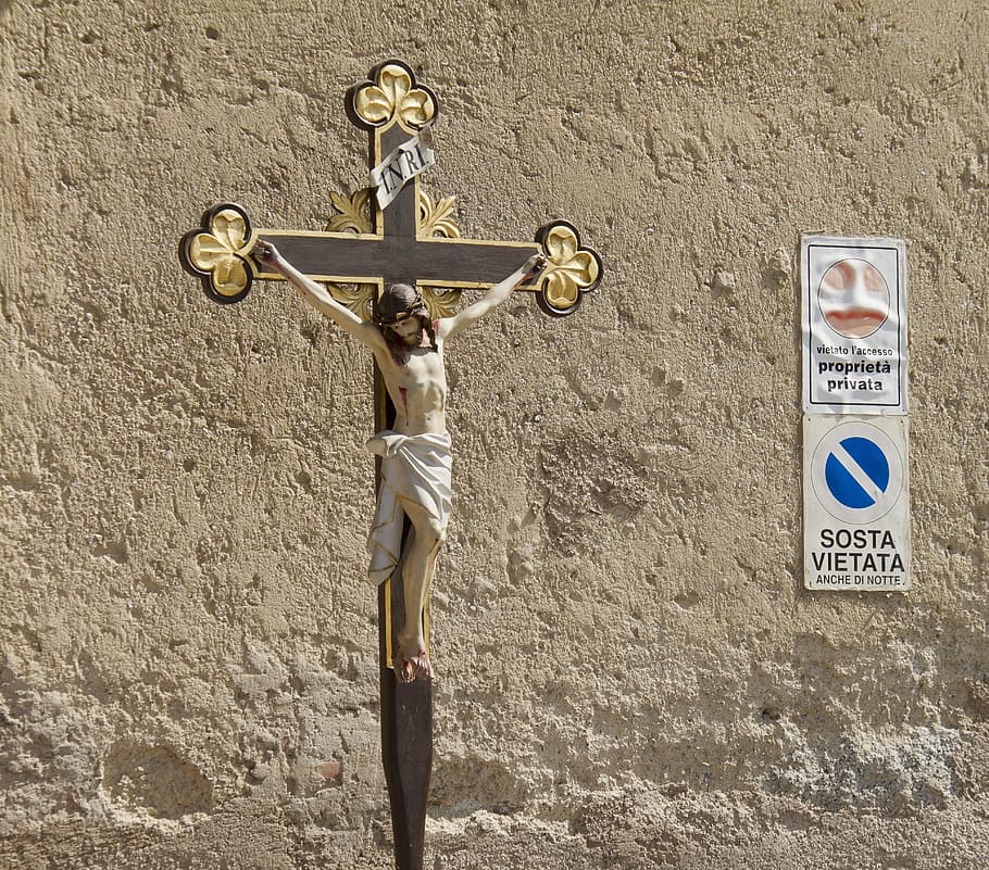 Cross, Jesus Christ, Christ, Figure, wooden cross, christi