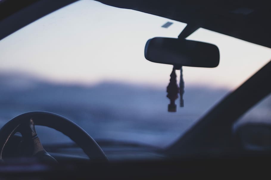 Inside the 90s, close-up photography of vehicle interior, winter HD wallpaper