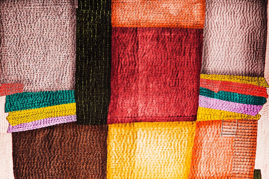 fabric, pattern, cotton, silk, color, textile, painted, background HD wallpaper
