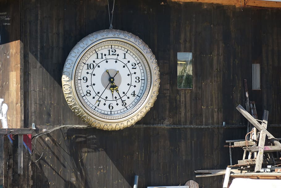 Clock, Berlin, Germany, no people, day, indoors, close-up, gauge HD wallpaper